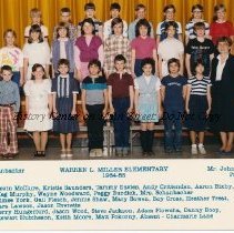 Fifth Grade Classes 1984-1985